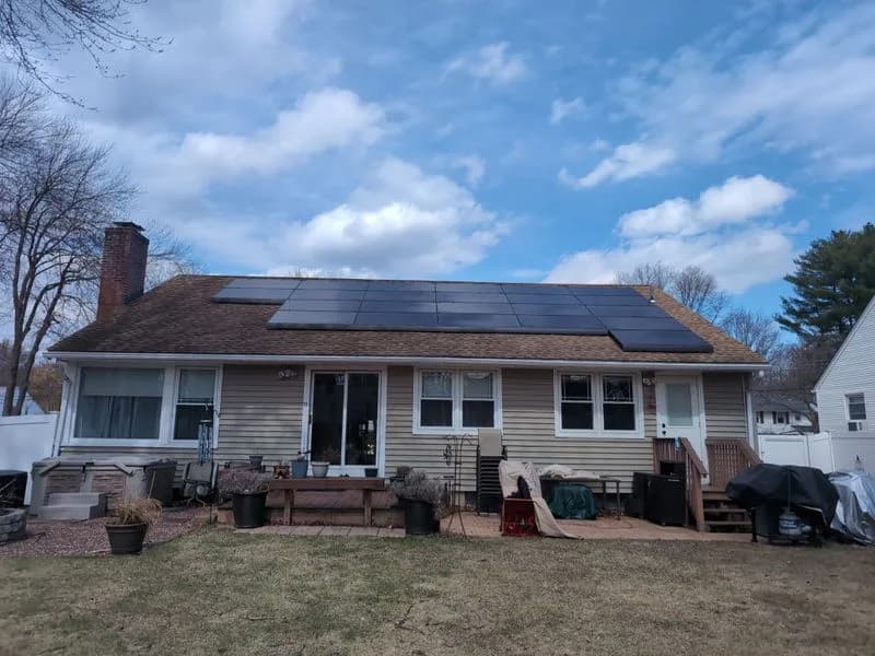 Solar installation work supported by the Give Power Program