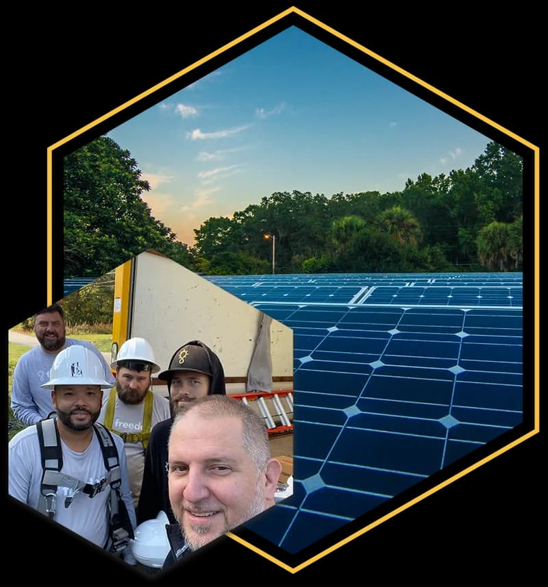 Home solar installation by JG Family ENT
